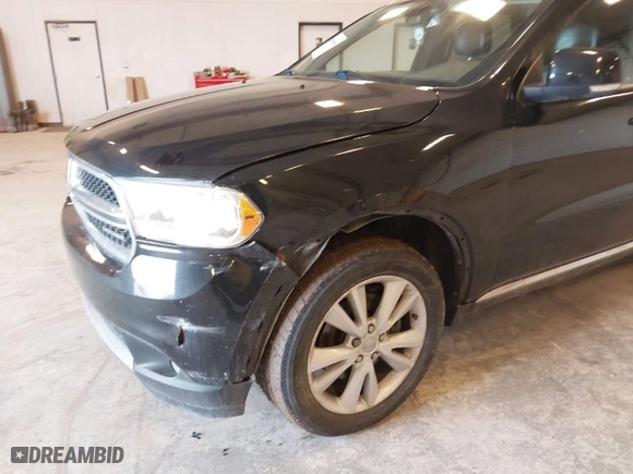 2012 Dodge Durango Crew with VIN 1C4SDJDT9CC181111, listed as a IAAI auction lot 41691801 with 124,846 mi miles. Bid and sale history available at carsss.com. Image 6.