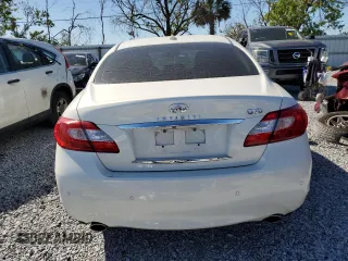 2014 Infiniti M37 with VIN JN1BY1AP3EM260267, listed as a Copart auction lot 47664255 with 61,689 mi miles and Salvage Title. Bid and sale history available at carsss.com. Image 6.