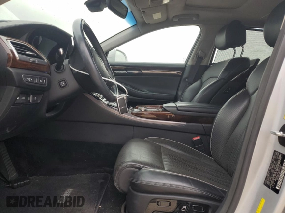2018 Genesis G90 Ultimate with VIN KMHG54JH8JU037377, listed as a Copart auction lot 45420875 with 39,548 mi miles and Clean Title. Bid and sale history available at DreamBid. Image 7.