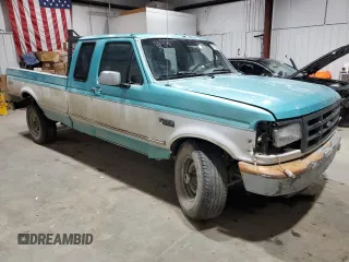 1995 Ford F-250 with VIN 1FTHX26HXSKB04767, listed as a Copart auction lot 85123124 with 302,017 mi miles and Clean Title. Bid and sale history available at carsss.com. Image 4.