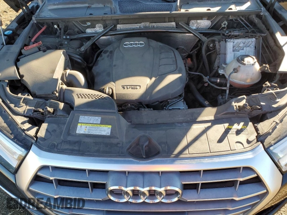 2018 Audi Q5 Premium with VIN WA1ANAFY2J2150488, listed as a Copart auction lot 81384734 with 115,333 mi miles and Salvage Title. Bid and sale history available at carsss.com. Image 13.
