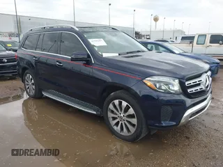 2019 Mercedes-Benz GLS with VIN 4JGDF6EE6KB234119, listed as a IAAI auction lot 41900493 with 72,831 mi miles. Bid and sale history available at carsss.com. Image 1.