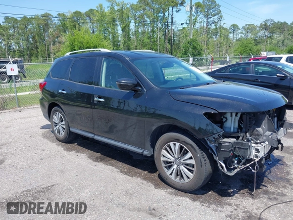 2018 Nissan Pathfinder SL z VIN 5N1DR2MN3JC628445, wystawiony jako IAAI lot #42286363 z przebiegiem 114 544 mil mil oraz . Historia ofert i sprzedaży dostępna na DreamBid. Obrazek 1.