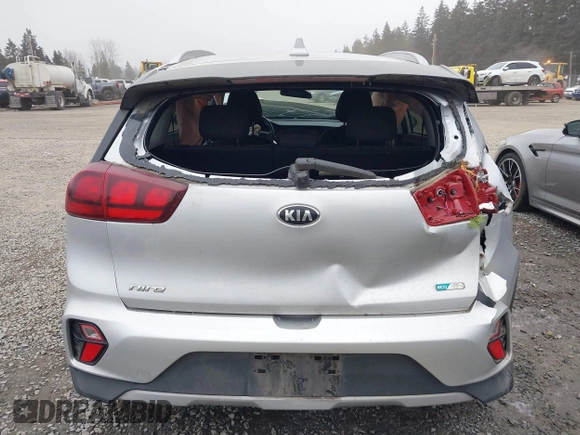 2021 Kia Niro LX with VIN KNDCB3LC0M5471220, listed as a IAAI auction lot 41552830 with 55,688 mi miles. Bid and sale history available at carsss.com. Image 17.