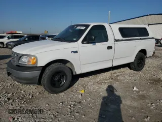 2002 Ford F-150 XL with VIN 1FTRF17262NA04126, listed as a Copart auction lot 51296715 with 98,710 mi miles and Salvage Title. Bid and sale history available at carsss.com. Image 1.