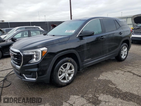 2022 GMC Terrain SLE with VIN 3GKALTEV3NL233662, listed as a Copart auction lot 61815035 with 218,309 mi miles and Clean title. Bid and sale history available at DreamBid. Image 1.