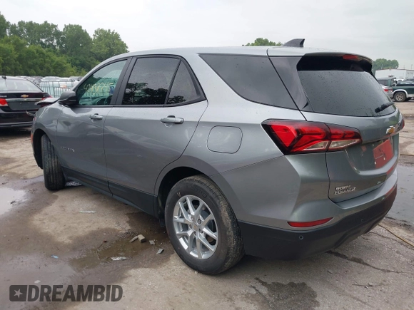 2024 Chevrolet Equinox LS with VIN 3GNAXHEG2RL145066, listed as a IAAI auction lot 42438745 with 12,367 mi miles and . Bid and sale history available at DreamBid. Image 3.