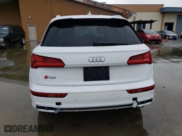 2018 Audi SQ5 Premium Plus with VIN WA1A4AFY9J2174211, listed as a Copart auction lot 44818213 with 48,868 mi miles. Bid and sale history available at carsss.com. Image 6.