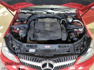 2014 Mercedes-Benz C with VIN WDDGF8AB6EG202289, listed as a Copart auction lot 51733915 with 129,245 mi miles and Salvage Title. Bid and sale history available at carsss.com. Image 11.