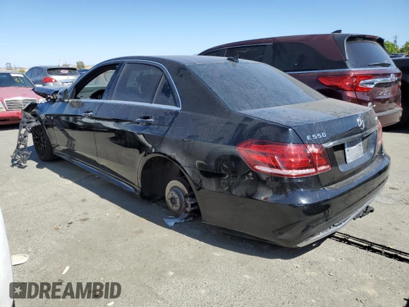 2014 Mercedes-Benz E 550 Sport with VIN WDDHF9BB8EA853354, listed as a Copart auction lot 56666184 with 127,145 mi miles and Salvage Title. Bid and sale history available at DreamBid. Image 2.