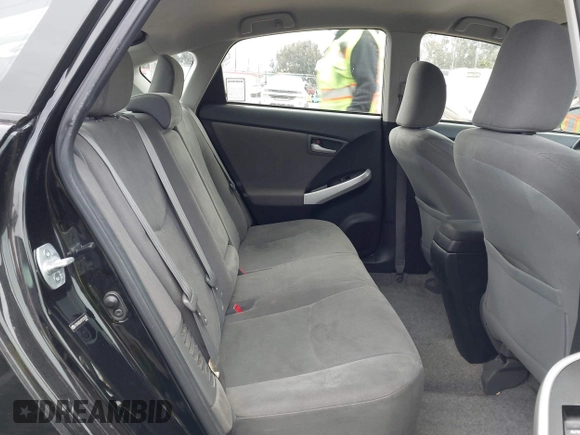 2012 Toyota Prius One with VIN JTDKN3DU9C5529639, listed as a IAAI auction lot 42075085 with 177,911 mi miles and . Bid and sale history available at carsss.com. Image 8.