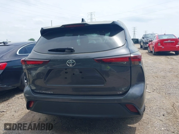 2024 Toyota Highlander LE z VIN 5TDKDRAH6RS539383, wystawiony jako IAAI lot #42267073 z przebiegiem 26 293 mil mil oraz . Historia ofert i sprzedaży dostępna na DreamBid. Obrazek 16.