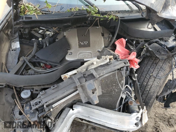 2010 Infiniti FX35 with VIN JN8AS1MW1AM851242, listed as a Copart auction lot 74244064 with 0 mi miles and Salvage Title. Bid and sale history available at carsss.com. Image 13.