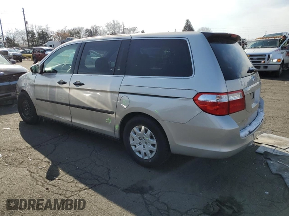 2006 Honda Odyssey LX with VIN 5FNRL38286B045963, listed as a Copart auction lot 45997815 with 121,328 mi miles and Salvage Title. Bid and sale history available at carsss.com. Image 2.
