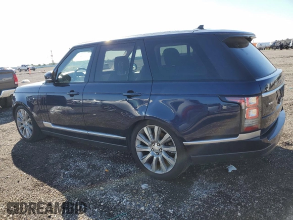 2016 Land Rover Range Rover Supercharged z VIN SALGS2EF8GA273685, wystawiony jako Copart lot #52106005 z przebiegiem 142 385 mil mil oraz Czysty tytuł • Clean title. Historia ofert i sprzedaży dostępna na DreamBid. Obrazek 2.