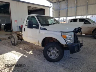 2012 Ford F-350 XL with VIN 1FTRF3B61CEC11465, listed as a Copart auction lot 47188555 with 182,941 mi miles and Salvage title. Bid and sale history available at DreamBid. Image 4.
