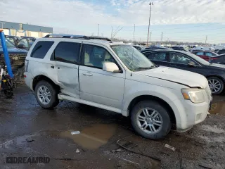 2010 Mercury Mariner Premier with VIN 4M2CN8H76AKJ13241, listed as a Copart auction lot 88605235 with 105,181 mi miles and Salvage Title. Bid and sale history available at carsss.com. Image 4.