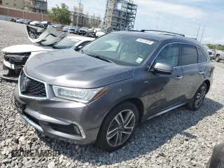 2018 Acura MDX Sport Hybrid w/Advance Pkg with VIN 5J8YD7H71JL000379, listed as a Copart auction lot 64237073 with 58,022 mi miles. Bid and sale history available at carsss.com. Image 1.
