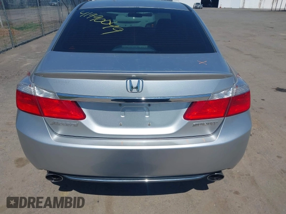 2014 Honda Accord Sport with VIN 1HGCR2F57EA186141, listed as a IAAI auction lot 41990049 with 95,805 mi miles and . Bid and sale history available at carsss.com. Image 16.