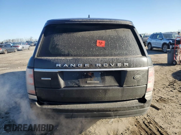 2015 Land Rover Range Rover Supercharged с VIN SALGS3TF2FA218690, выставлен на аукционе Copart как лот 46417235 с пробегом 106 784 миль миль и Списание • Salvage title. История ставок и продаж доступна на DreamBid. Изображение 6.