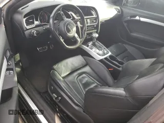 2016 Audi A5 Premium Plus with VIN WAUM2AFR4GA001550, listed as a Copart auction lot 86895444 with 100,012 mi miles and Salvage Title. Bid and sale history available at carsss.com. Image 8.
