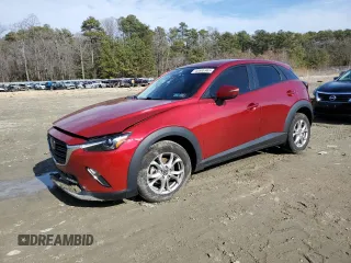 2021 Mazda CX-3 Sport with VIN JM1DKDB76M1501309, listed as a Copart auction lot 43895965 with 99,583 mi miles and Salvage Title. Bid and sale history available at carsss.com. Image 1.