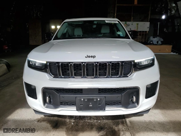 2021 Jeep Grand Cherokee L Overland with VIN 1C4RJKDG2M8137701, listed as a Copart auction lot 72860394 with 58,832 mi miles and Non Repairable. Bid and sale history available at carsss.com. Image 5.