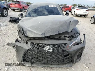 2025 Lexus IS with VIN JTHBZ1B27S5082770, listed as a Copart auction lot 42335645 with 274 mi miles and Non Repairable. Bid and sale history available at carsss.com. Image 5.