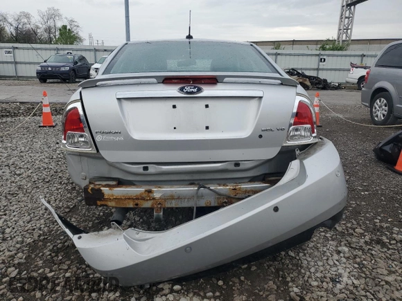 2009 Ford Fusion SEL with VIN 3FAHP08109R204585, listed as a Copart auction lot 53455415 with 181,869 mi miles and Salvage Title. Bid and sale history available at carsss.com. Image 6.