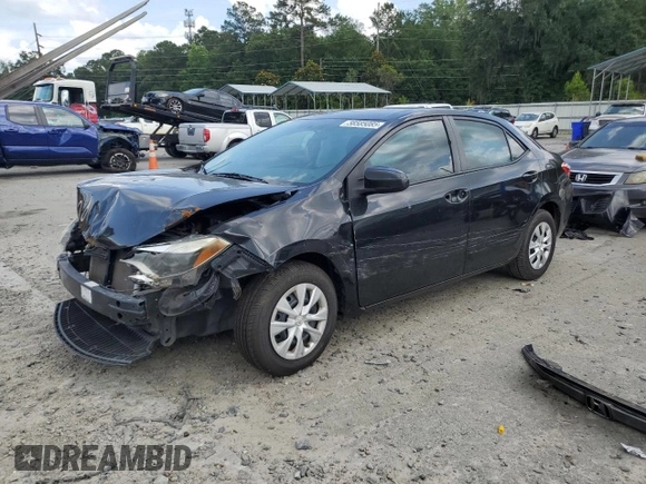 2016 Toyota Corolla L z VIN 2T1BURHE5GC688384, wystawiony jako Copart lot #58585085 z przebiegiem Nie podano mil oraz Szkoda całkowita • Salvage title. Historia ofert i sprzedaży dostępna na DreamBid. Obrazek 1.