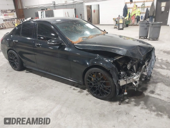 2016 Mercedes-Benz C 450 AMG with VIN 55SWF6EB3GU142732, listed as a IAAI auction lot 41697770 with 82,272 mi miles and . Bid and sale history available at carsss.com. Image 1.