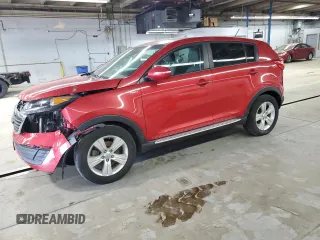 2013 Kia Sportage LX with VIN KNDPBCA2XD7497940, listed as a Copart auction lot 55164085 with 65,215 mi miles and Clean Title. Bid and sale history available at carsss.com. Image 1.