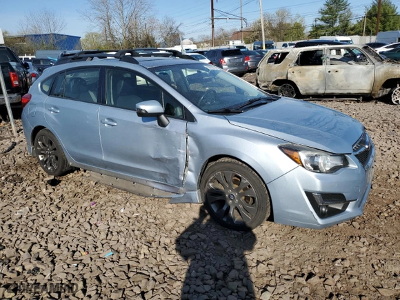 2016 Subaru Impreza Wagon 2.0i Sport Limited with VIN JF1GPAU67G8275980, listed as a Copart auction lot 53682055 with 68,335 mi miles and Salvage Title. Bid and sale history available at carsss.com. Image 4.