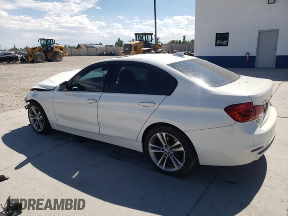 2016 BMW 3 Series 320i xDrive with VIN WBA8A3C54GK690467, listed as a Copart auction lot 61467414 with Not Provided miles and Salvage Title. Bid and sale history available at DreamBid. Image 2.