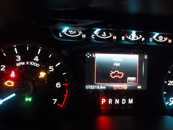 2019 Ford F-150 XL with VIN 1FTFW1E49KFC56504, listed as a IAAI auction lot 41239404 with 72,213 mi miles. Bid and sale history available at carsss.com. Image 15.