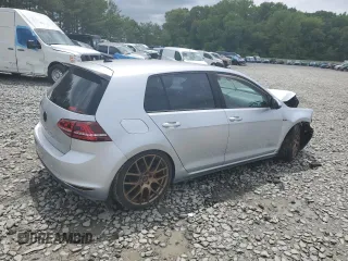 2016 Volkswagen Golf GTI SE with VIN 3VW5T7AU1GM001735, listed as a Copart auction lot 55133774 with 48,277 mi miles and Salvage Title. Bid and sale history available at carsss.com. Image 3.