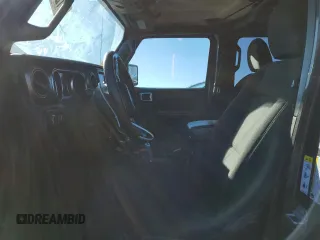 2019 Jeep Wrangler Unlimited Sport with VIN 1C4HJXDG4KW617918, listed as a Copart auction lot 81230004 with 55,621 mi miles and Non repairable. Bid and sale history available at DreamBid. Image 7.