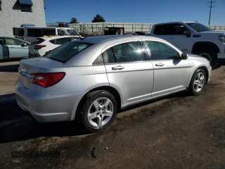 2012 Chrysler 200 LX with VIN 1C3CCBABXCN130007, listed as a Copart auction lot 46487705 with 103,407 mi miles and Clean Title. Bid and sale history available at carsss.com. Image 3.