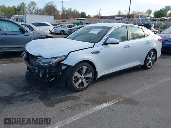 2020 Kia Optima LX with VIN 5XXGT4L36LG424207, listed as a IAAI auction lot 41909955 with 74,125 mi miles and . Bid and sale history available at carsss.com. Image 18.