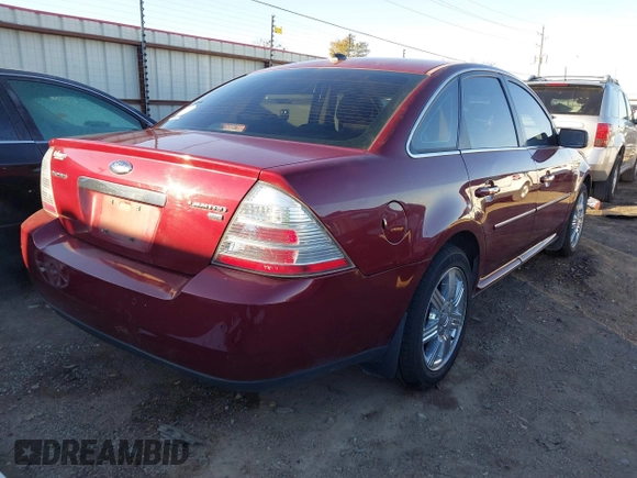 2008 Ford Taurus Limited with VIN 1FAHP28W18G126380, listed as a IAAI auction lot 41034516 with 127,052 mi miles. Bid and sale history available at carsss.com. Image 4.