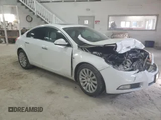 2011 Buick Regal CXL RL5 with VIN W04GT5GC4B1013425, listed as a Copart auction lot 81130654 with 134,166 mi miles and Salvage Title. Bid and sale history available at DreamBid. Image 4.