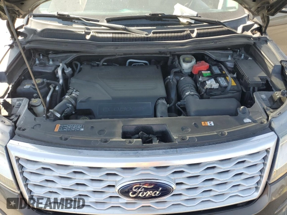 2016 Ford Explorer Platinum z VIN 1FM5K8HT1GGD01970, wystawiony jako Copart lot #65010965 z przebiegiem 66 553 mil mil oraz Szkoda całkowita • Salvage title. Historia ofert i sprzedaży dostępna na DreamBid. Obrazek 12.