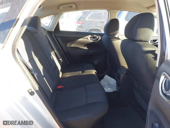 2017 Nissan Sentra SV with VIN 3N1AB7AP6HY216099, listed as a IAAI auction lot 41815747 with 83,707 mi miles. Bid and sale history available at carsss.com. Image 8.