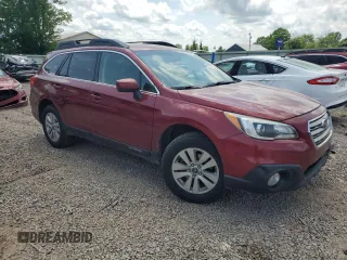 2017 Subaru Outback Premium with VIN 4S4BSACC2H3422422, listed as a Copart auction lot 61351865 with 125,693 mi miles and Salvage title. Bid and sale history available at DreamBid. Image 4.