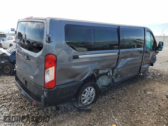2021 Ford Transit Passenger XL with VIN 1FBAX2YG4MKA66160, listed as a Copart auction lot 55183734 with 49,732 mi miles and Non repairable. Bid and sale history available at DreamBid. Image 3.