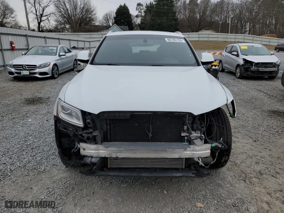 2017 Audi Q5 Premium with VIN WA1C2AFP9HA075409, listed as a Copart auction lot 88780155 with 80,590 mi miles and Salvage Title. Bid and sale history available at carsss.com. Image 5.