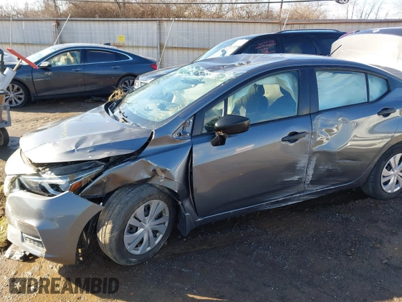 2020 Nissan Versa S with VIN 3N1CN8DV2LL891339, listed as a IAAI auction lot 41194153 with 21,222 mi miles and . Bid and sale history available at DreamBid. Image 6.