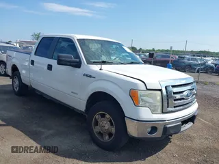 2011 Ford F-150 XLT with VIN 1FTFW1ET5BKE19020, listed as a IAAI auction lot 42670732 with 117,799 mi miles and . Bid and sale history available at DreamBid. Image 1.