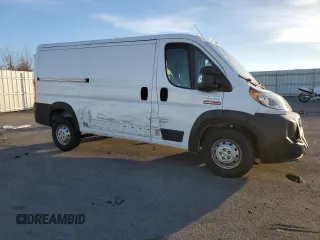 2021 Ram ProMaster Cargo with VIN 3C6LRVVG8ME547222, listed as a Copart auction lot 51192625 with 81,295 mi miles and Salvage Title. Bid and sale history available at carsss.com. Image 4.