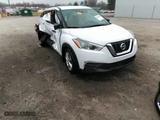 2020 Nissan Kicks S with VIN 3N1CP5BV7LL534086, listed as a IAAI auction lot 41804454 with 83,278 mi miles. Bid and sale history available at carsss.com. Image 1.